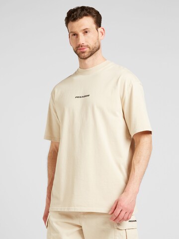 Pegador T-Shirt 'COLNE' in Beige: predná strana