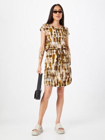 Cartoon Dress in Brown