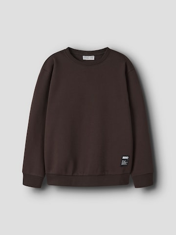 NAME IT - Sudadera en marrón