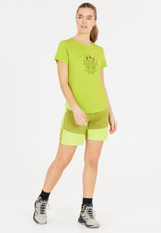 Whistler T-Shirt 'Tergo' in Gelb