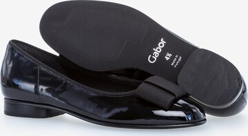 GABOR Ballet Flats in Black