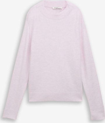 purpurinė TOM TAILOR DENIM Megztinis: priekis