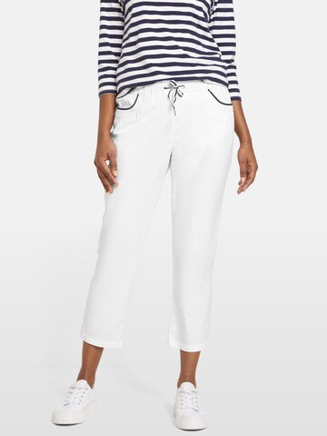 bonprix Loosefit Broek in Wit: voorkant