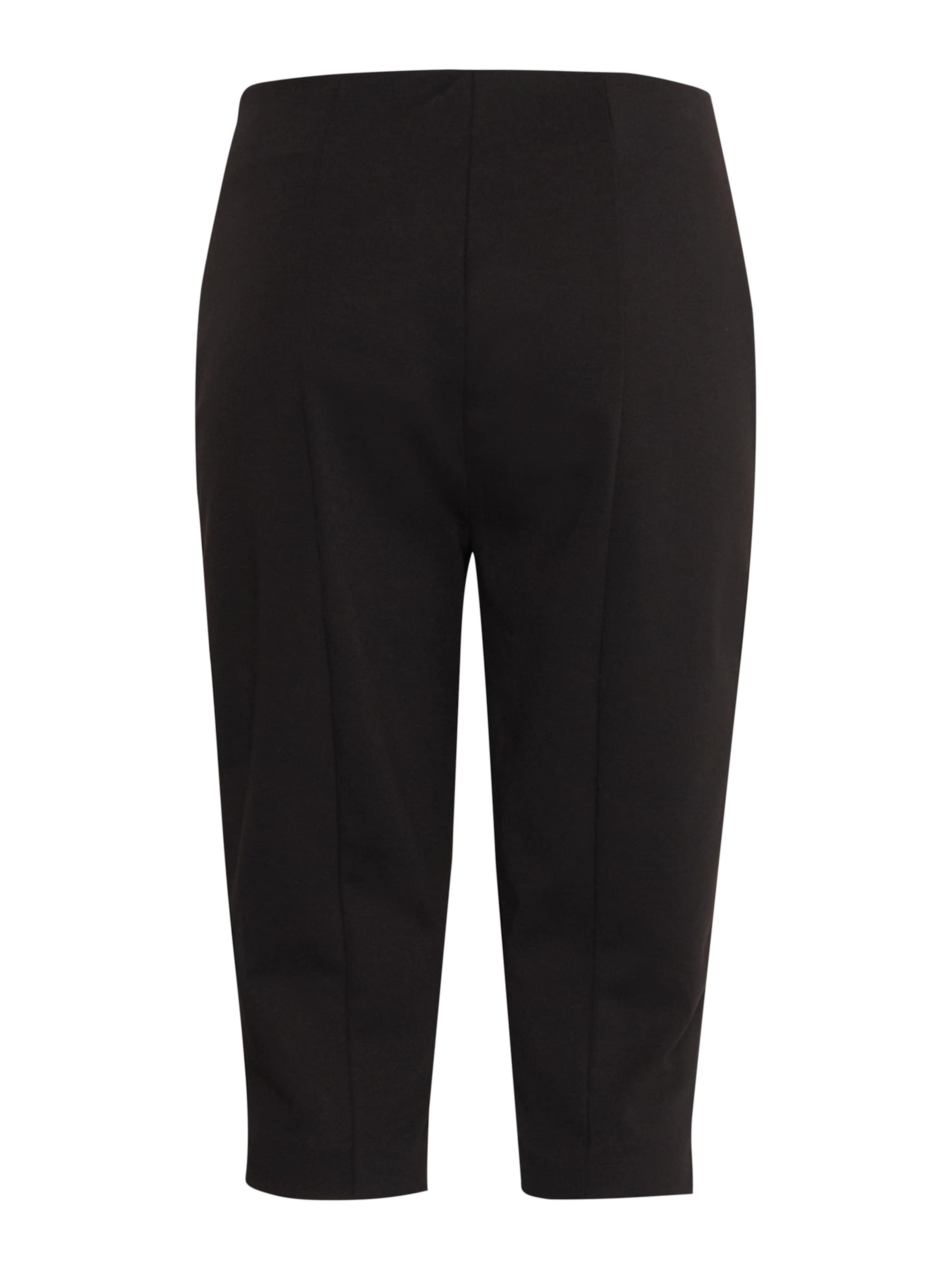 ICHISlimfit Hlače na crtu 'IHSIMONSE' - crna boja