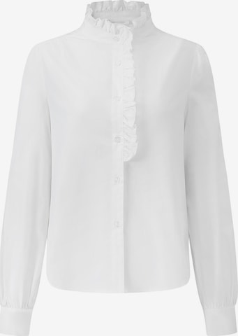 SASSYCLASSY Blouse in White: front