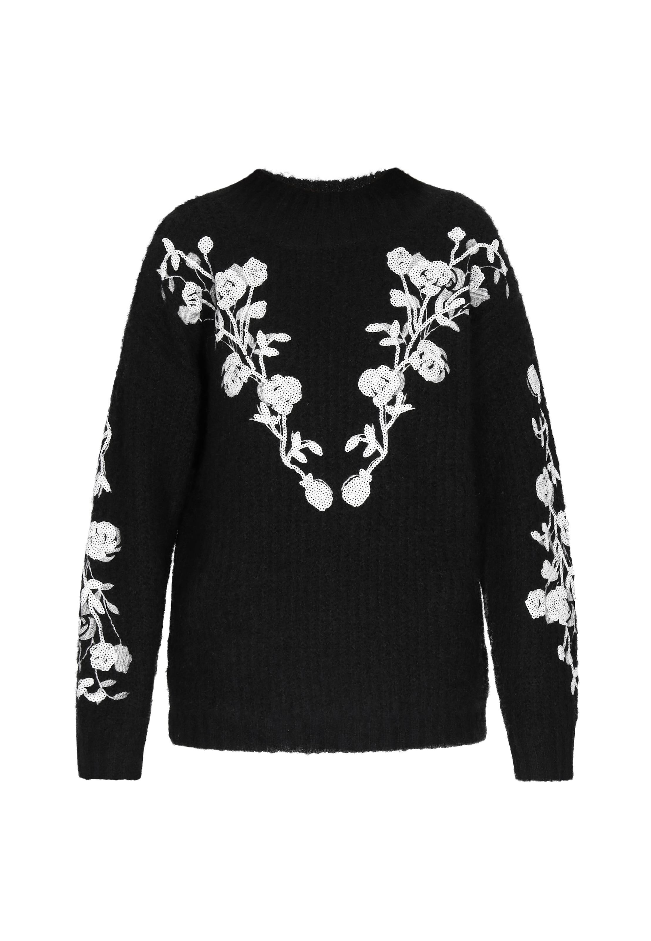 usha FESTIVAL Pullover i sort / hvid, Produktvisning