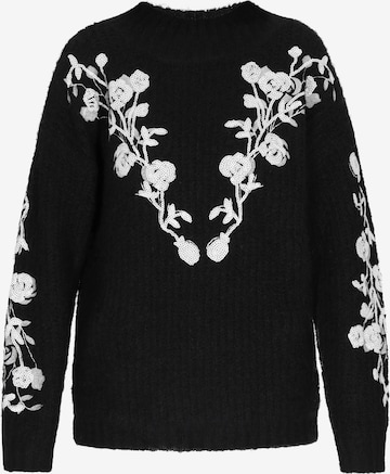 usha FESTIVAL - Jersey en negro: frente