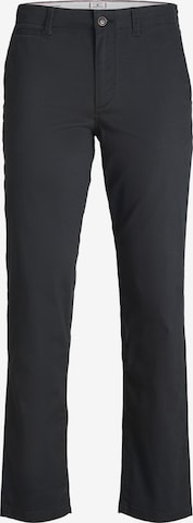 JACK & JONES regular Lærredsbukser 'JWHMarco Fred' i sort: forside