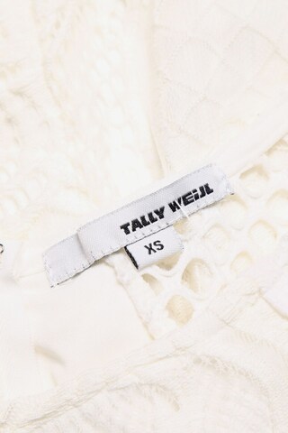 Tally Weijl Abendkleid XS in Weiß