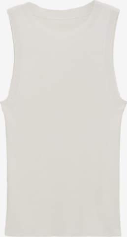 MANGO Top 'KARL' in Weiß: Vorderseite