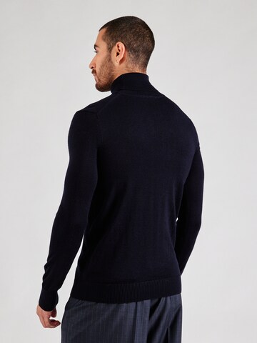 Bruun & Stengade Trui 'Saturn' in Blauw