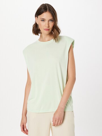 Urban Classics Top in Groen: voorkant