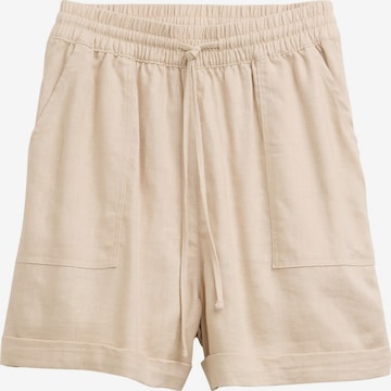 TOM TAILOR DENIM Broek in Bruin: voorkant