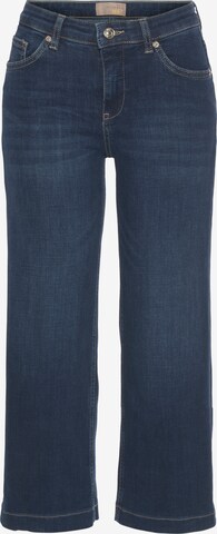 MAC Bootcut Jeans in Blauw: voorkant