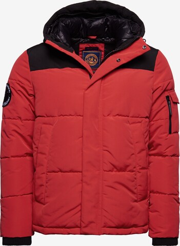Superdry Jacke 'Everest' in Rot: front