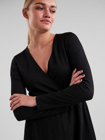 PIECES Kleid in Schwarz