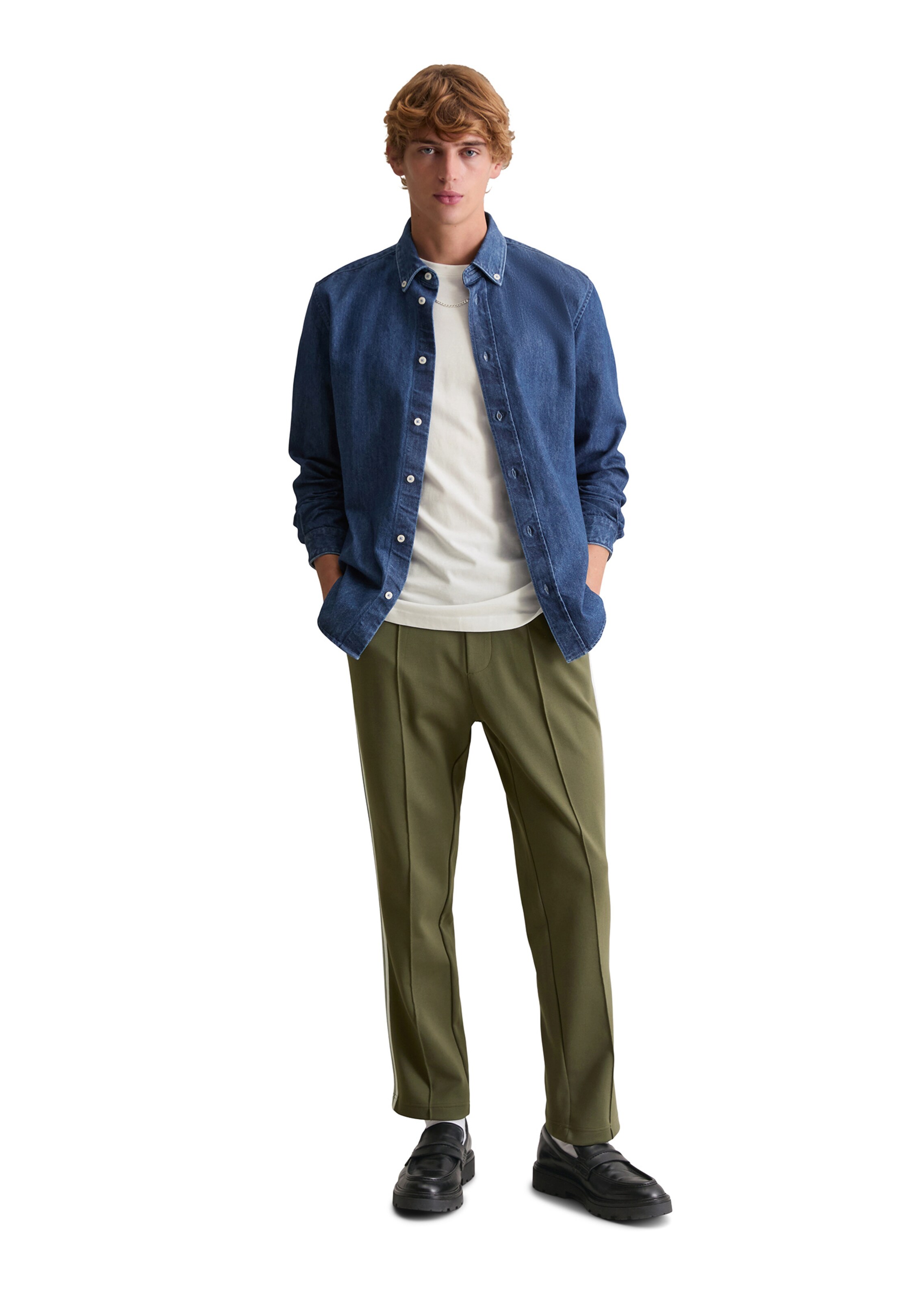 Marc O'Polo DENIM Regular fit Overhemd in Blauw