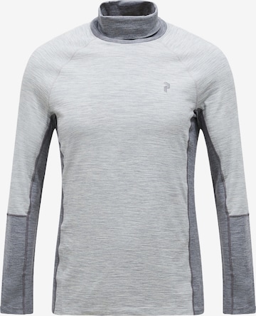 T-Shirt PEAK PERFORMANCE en gris : devant