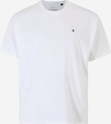 SCOTCH & SODA T-shirt i vit: framsida