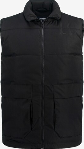 STHUGE Bodywarmer in Zwart: voorkant