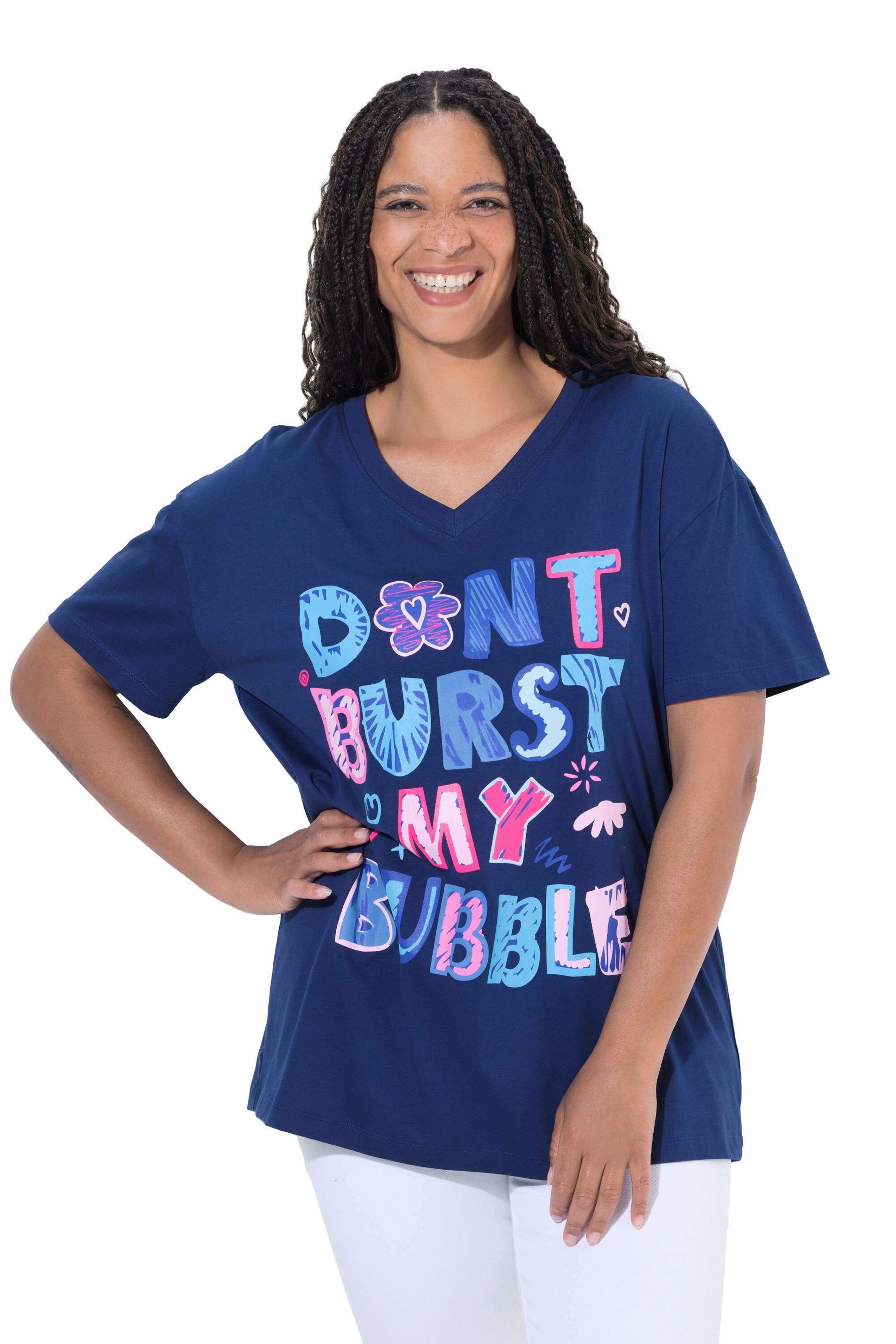 Angel of Style Shirt in Blau: Vorderseite