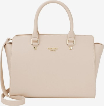 Princely London Handbag 'Katy' in Beige: front