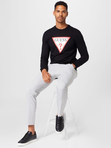 GUESS Sweatshirt 'Audley' in Zwart