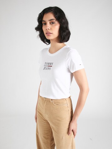 Tommy Jeans Tričko – červená: přední strana