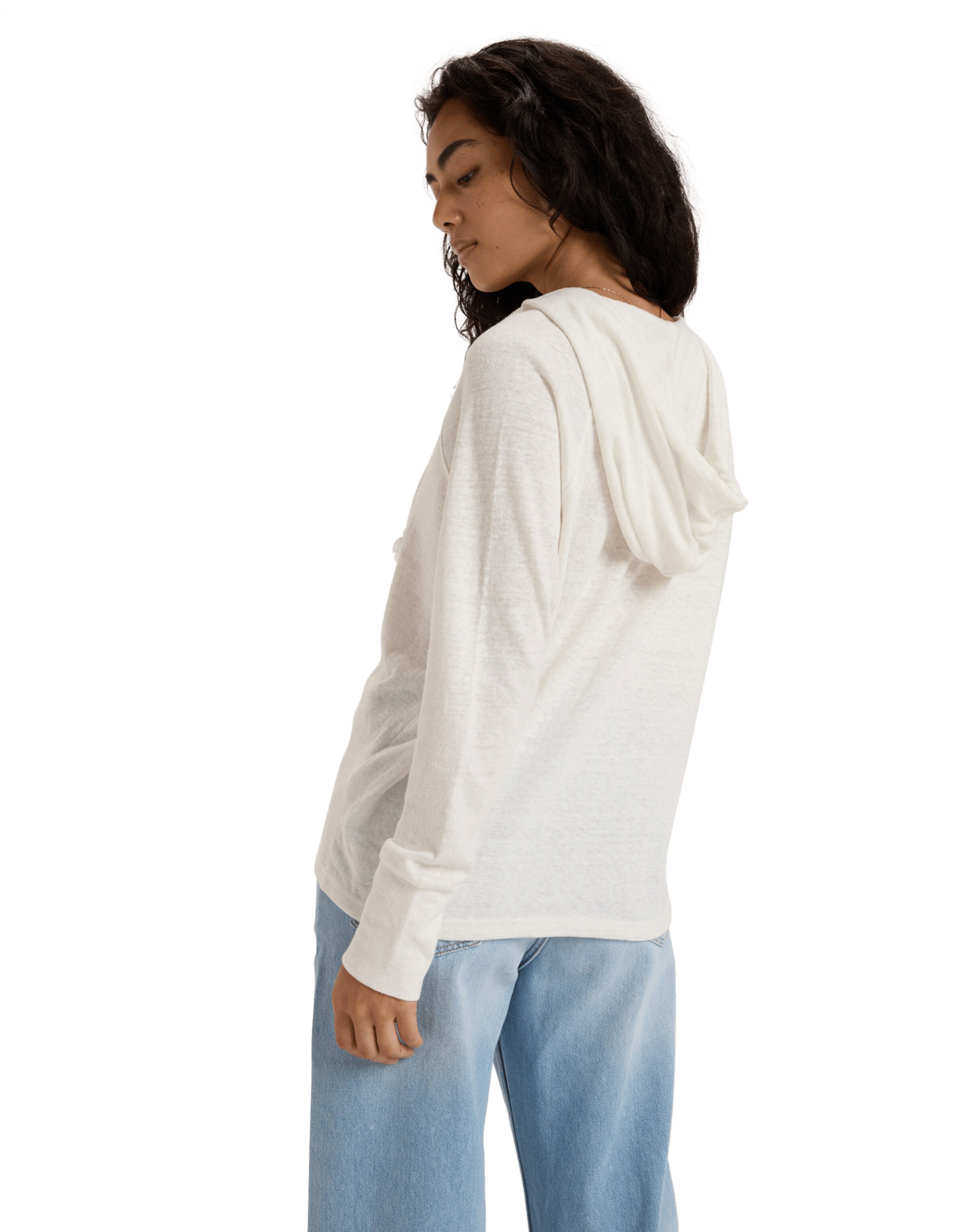 ROXY Sweatshirt 'Destination Surf' in Wit