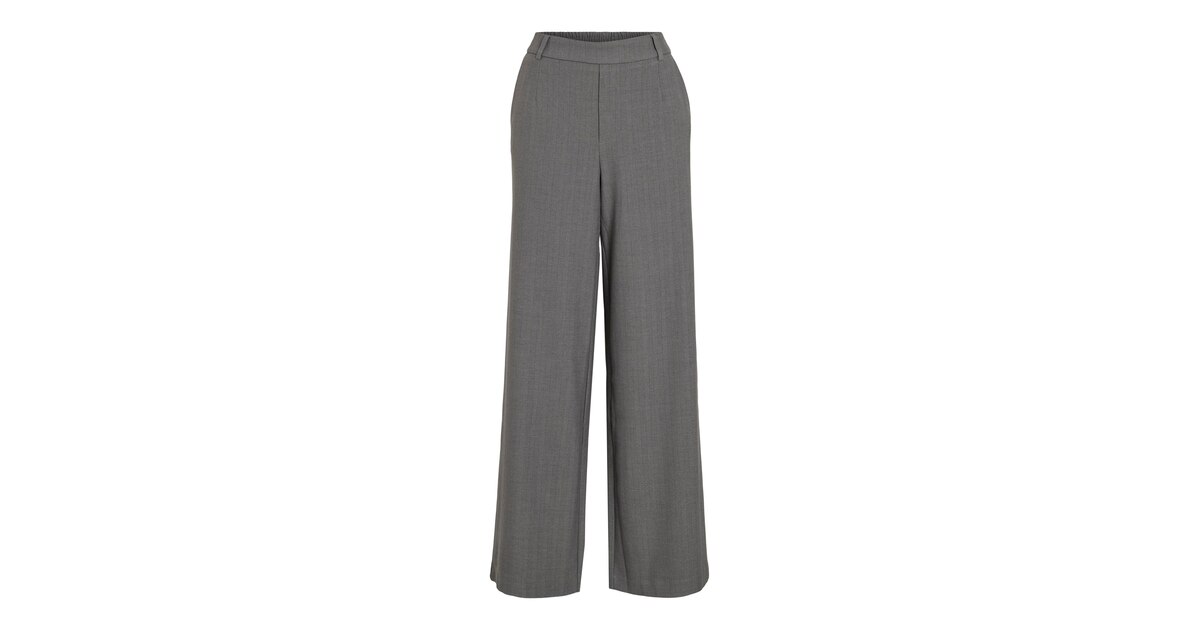 VILA Wide leg Pants 'VIVarone' in Dark Grey - ABOUT YOU VILA Wide leg Pants 'VIVarone' in Dark Grey - ABOUT YOU