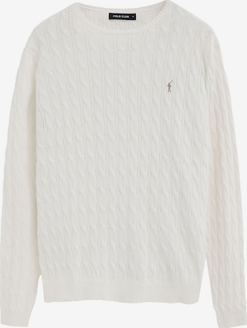 Polo Club Pullover in Weiß: Vorderseite