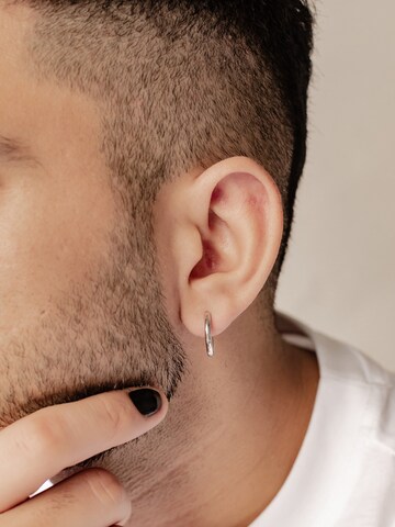 Hey Happiness Earring 'Mid Plain' in Silver