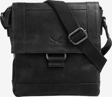 Sac à bandoulière SANSIBAR en noir : devant