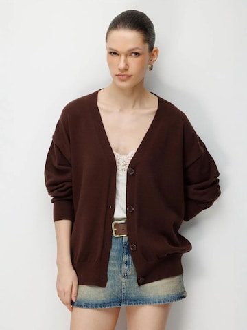 MixRay Strickjacke 'Strickjacken'‌‌‌ in Braun