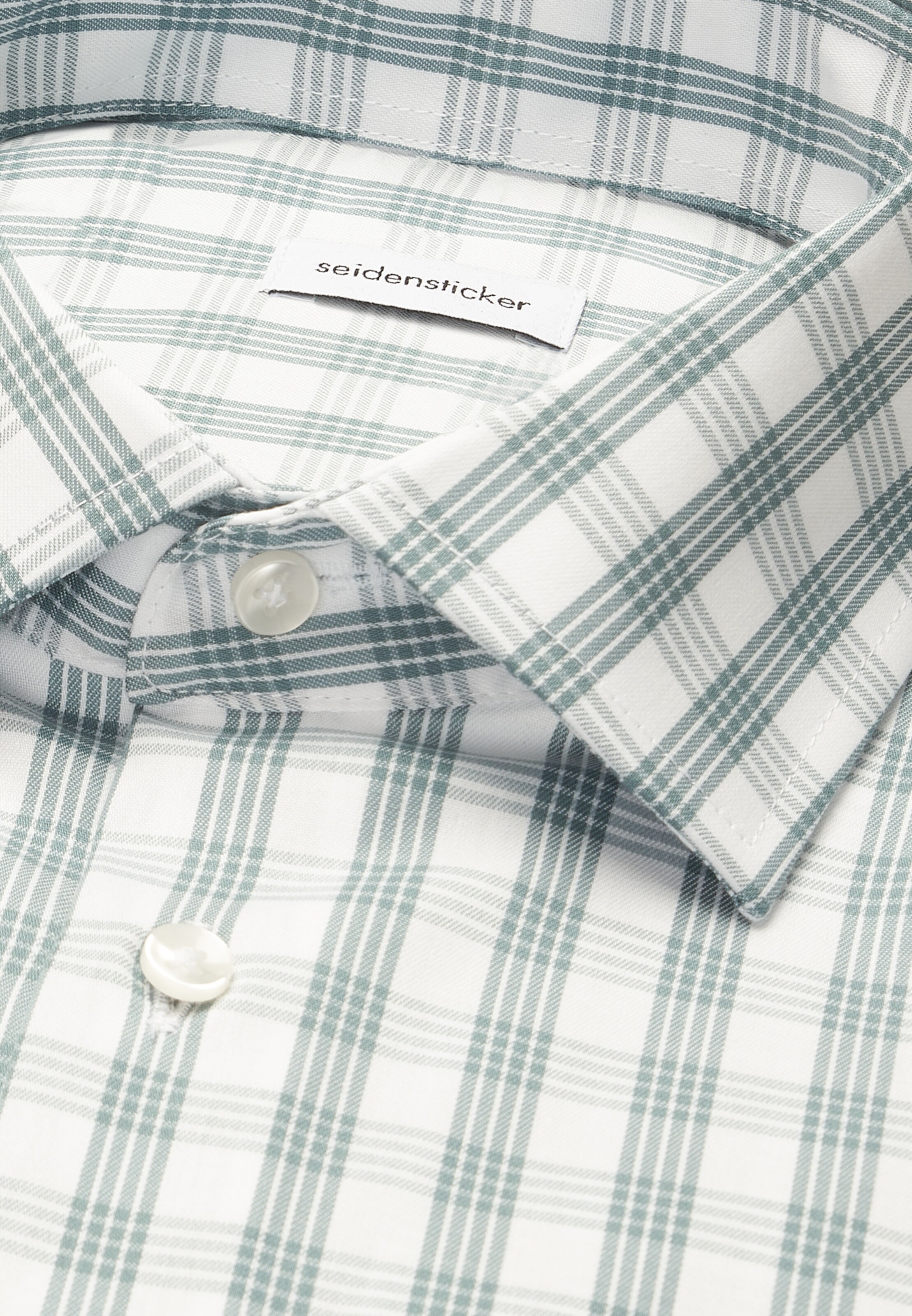Coupe slim Chemise business SEIDENSTICKER en vert
