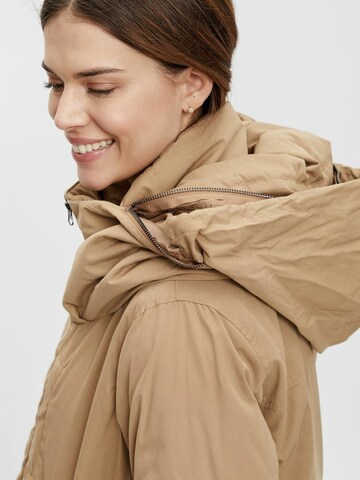 MAMALICIOUS Between-Seasons Parka 'Tikka' in Brown