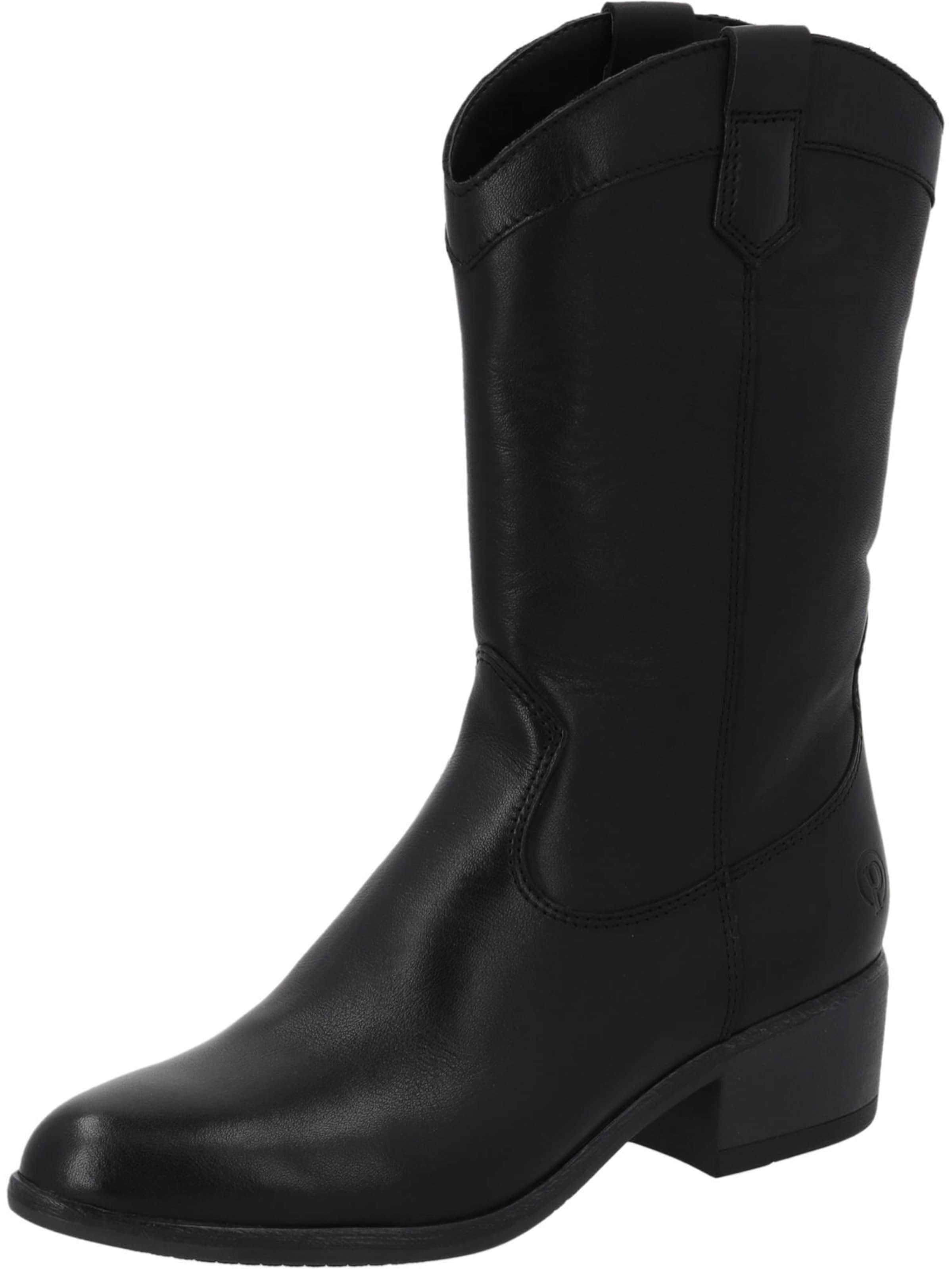 Palado Stiefelette 'Resna' in Schwarz: Vorderseite