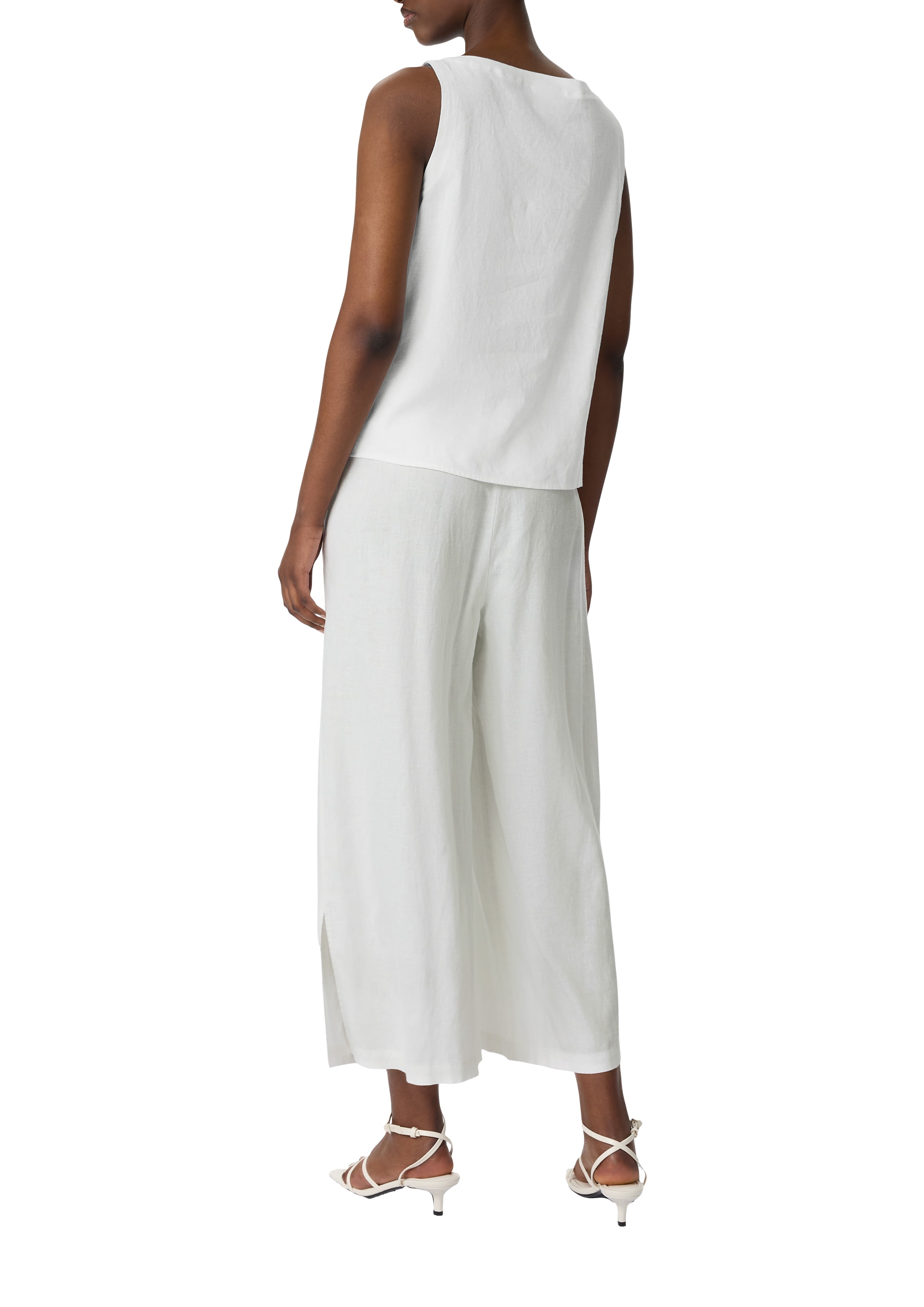 comma casual identity Bluse in Weiß: Rückseite