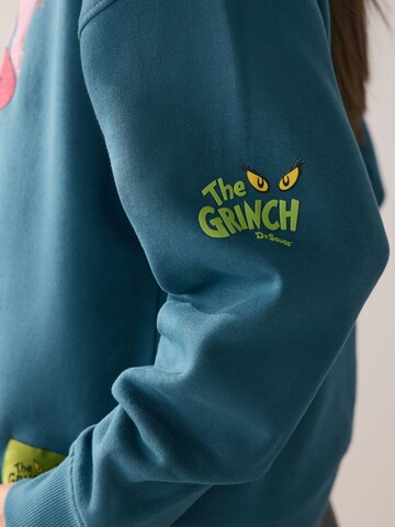 Next - Sudadera 'The Grinch Official License Fun Wreath Bow Christmas' en verde
