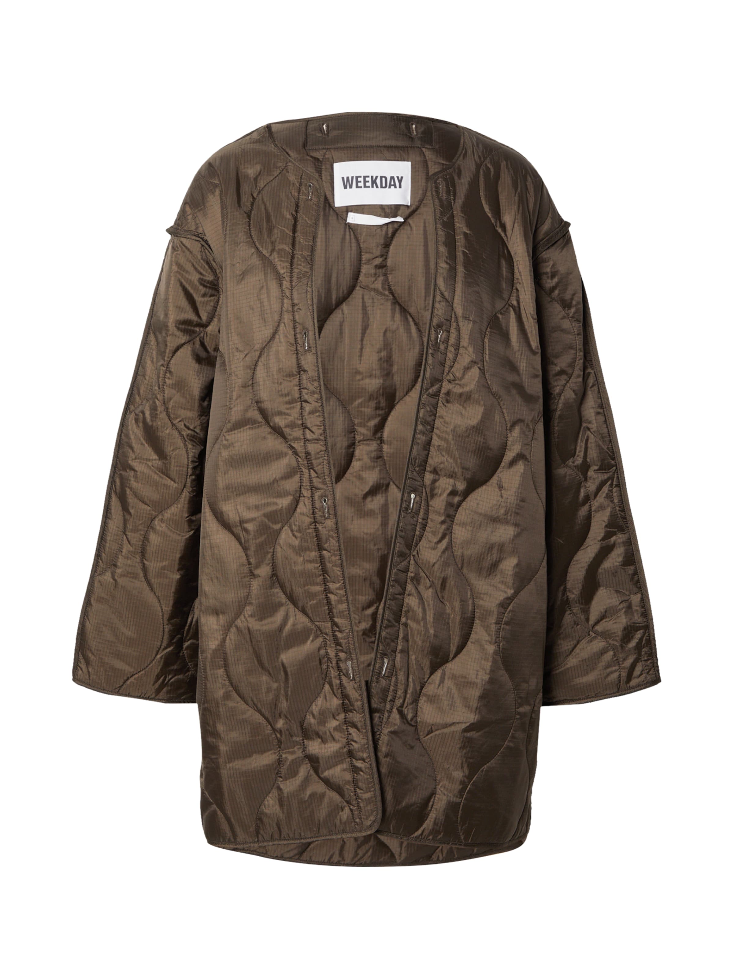 Parka mi-saison 'Era' WEEKDAY en marron