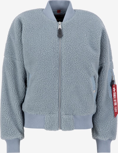 ALPHA INDUSTRIES Veste en polaire 'MA-1 VF' en bleu-gris, Vue avec produit