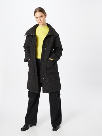 Lindex Płaszcz przejściowy 'Sanja' w kolorze czarny