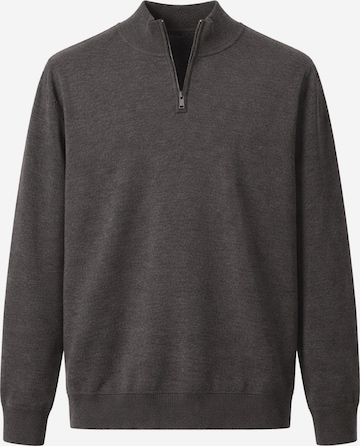 D’S Damat Pullover in Grau: Vorderseite