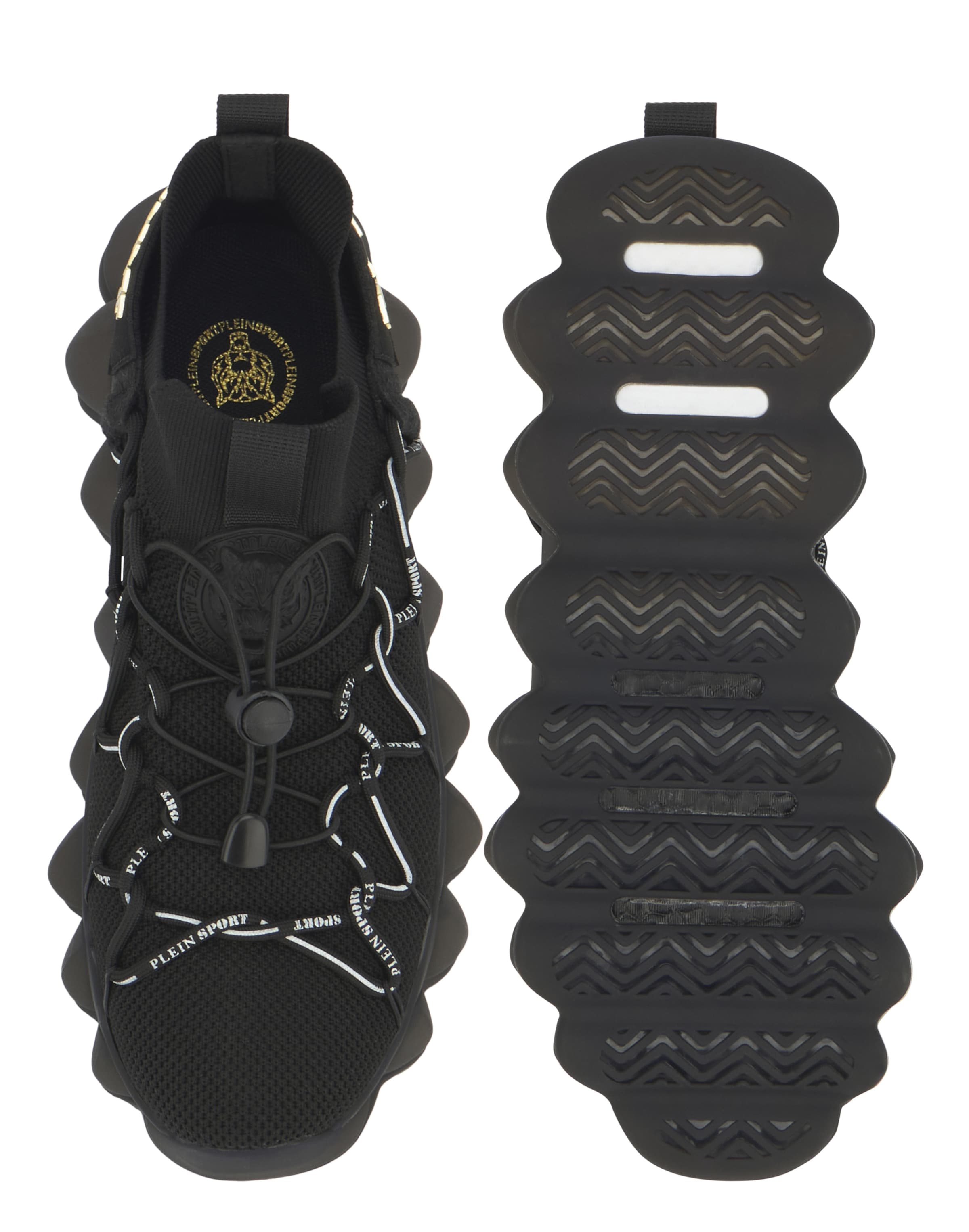 Scarpa da corsa 'The Bubble Gen.x.2' di Plein Sport in nero