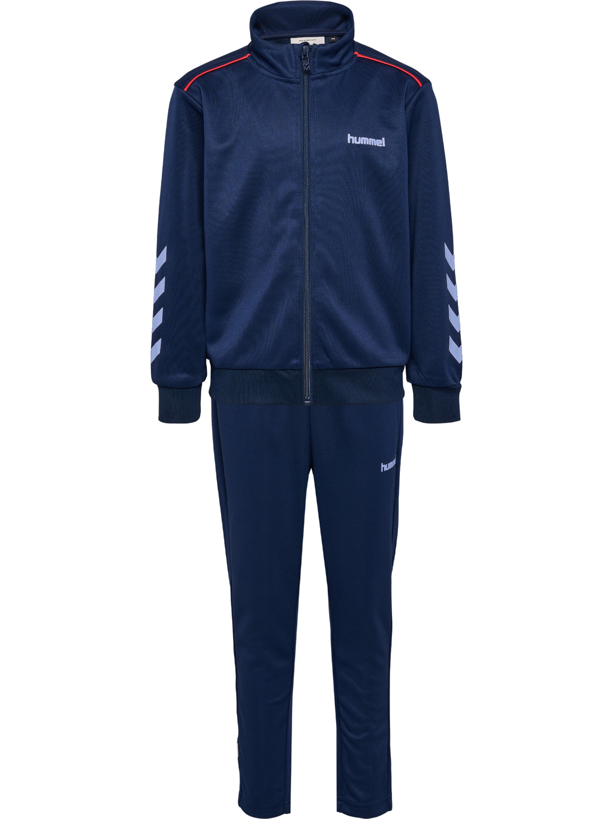 Hummel Trainingsanzug in Blau: Vorderseite