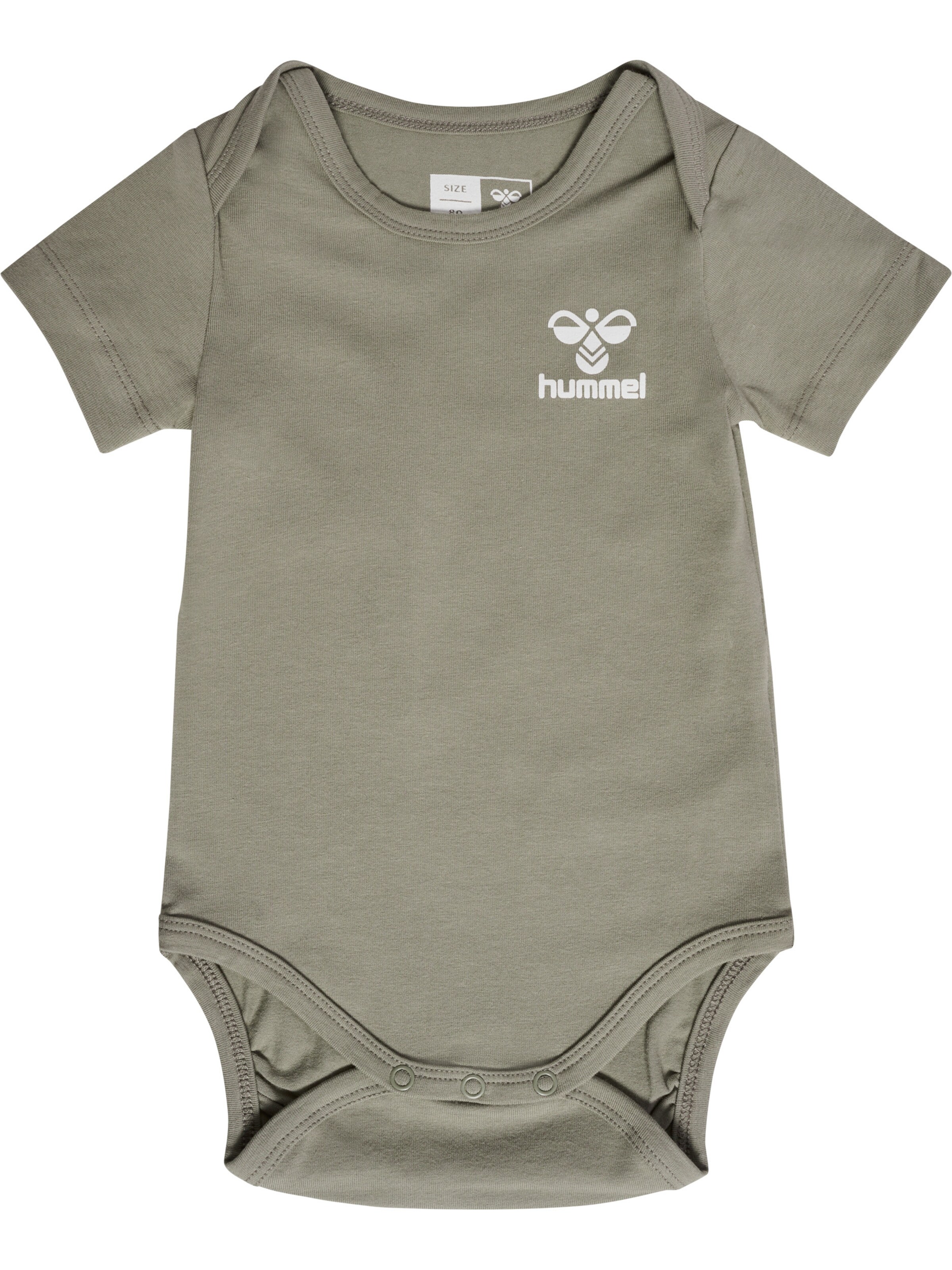 Hummel Romper/Bodysuit in Green: front