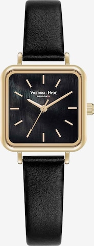 Victoria Hyde Analoog horloge in Zwart: voorkant