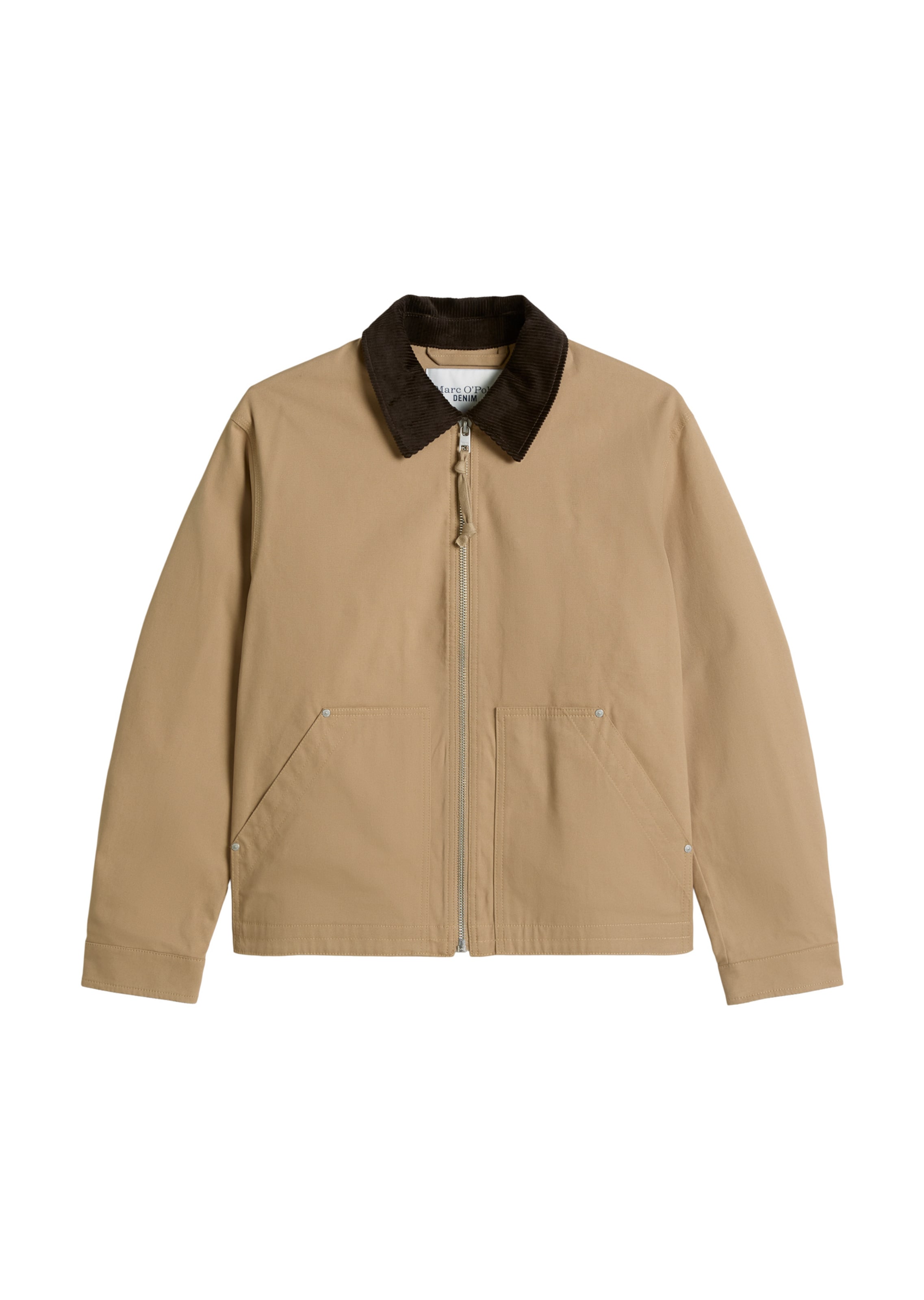 Marc O'Polo DENIM Jacke in Braun: Vorderseite