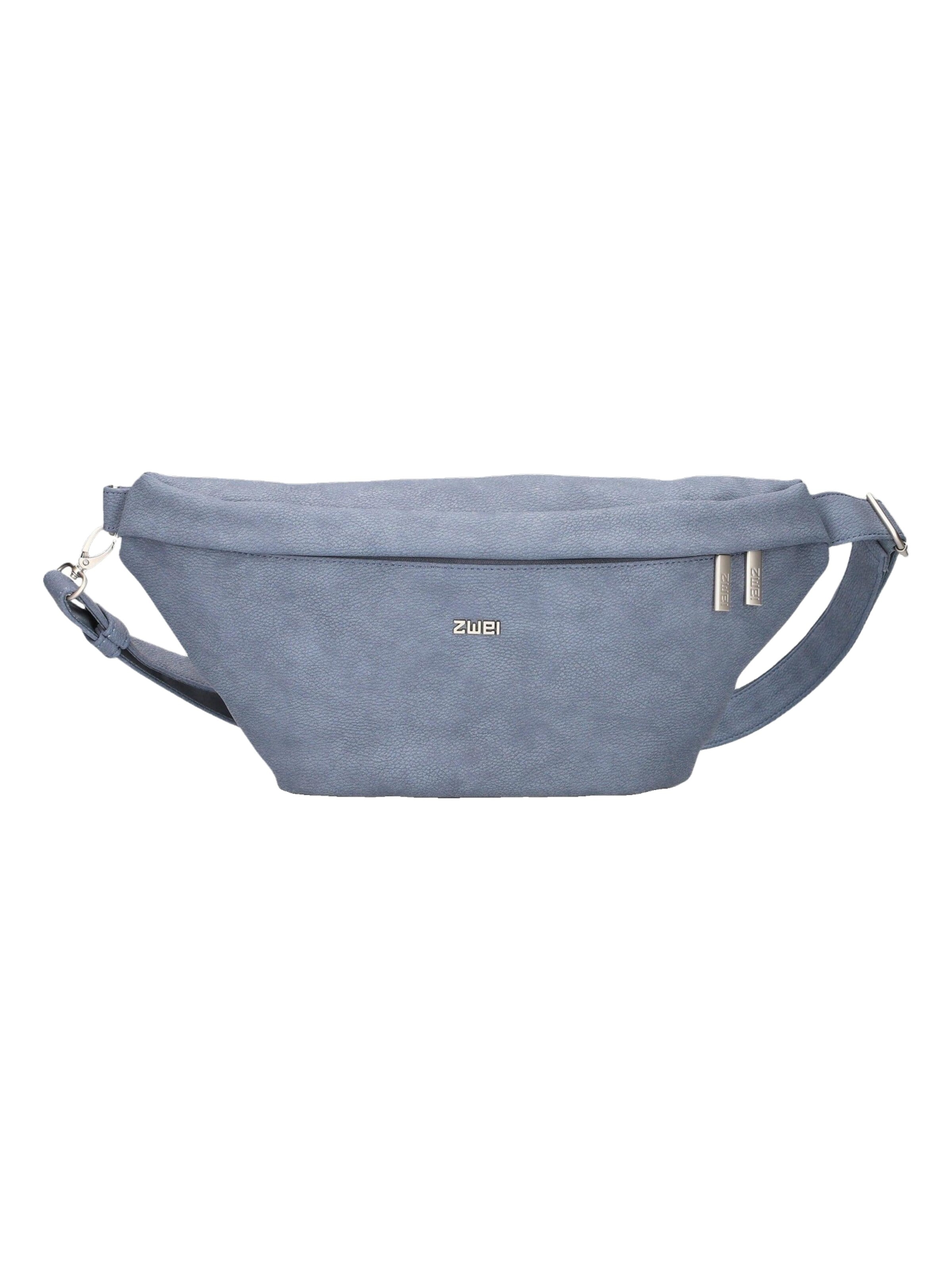 ZWEI Belt bag in Blue: front