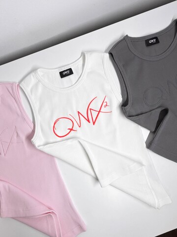 QWX2 Top in White